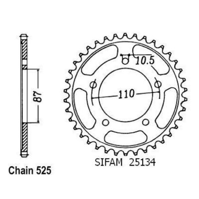 Rozeta pro Suzuki 25134CZ47
